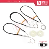 Smart Roadster 452 2003-2005 Coupe Convertible İçin Ön Sağ veya Sol Cam Kriko Tamir Seti thumbnail 2