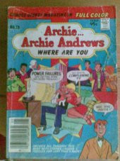 ÇİZGİ ROMAN / ARCHİE WHERE ARE YOU NO:18 - 1