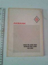 AKBANK TÜRK ANONİM ŞİRKETİ MENSUBLARI TEKAÜT SANDIĞI VAKIF SENEDİ (KİTAPÇIK) - 1