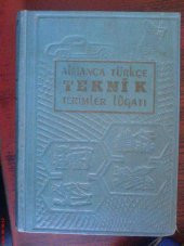 ALMANCA-TÜRKÇE TEKNİK TERİMLER LUGATI - 1