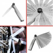Dw Sentil Filler Feeler Çakısı Boşluk Ölçme 13 Yaprak 300 mm (0.05-1.00 mm) - 3