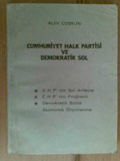 CUMHURİYET HALK PARTİSİ VE DEMOKRATİK SOL - 1