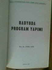 RADYODA PROGRAM YAPIMI AYSEL AZİZ 1985 - 1