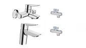 Artema Solid S Banyo Batarya Seti, Gms Filtreli Ara Musluk 2 Adet - 1