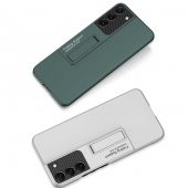 Galaxy S22 Plus Wireless Şarj Destekli Kılıf Standlı Ays Kapaklı thumbnail 9