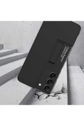 Galaxy S22 Plus Wireless Şarj Destekli Kılıf Standlı Ays Kapaklı thumbnail 12