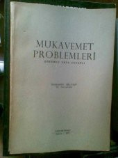 MUKAVEMET PROBLEMLERİ SIRACETTİN BİLYAP 1971 - 1