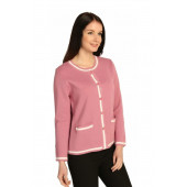 Solo Çelik Örgü Triko Örme Kadın Hırka A19A068-2 - 3