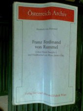 FRANZ FERDİNAND VON RUMMEL FRİEDRİCH VON RUMMEL - 1