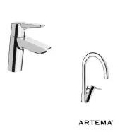 Artema Solid S Batarya Seti Ve Gms Filtreli Ara Musluk 4 Adet thumbnail 2