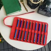 Modica Helsinki - Hakiki Deri Natürel Rulo Kalemlik - 1