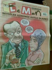 LEMAN 901 /2009/07 MİZAH DERGİSİ-KARİKATÜR-ÇİZGİ - 1