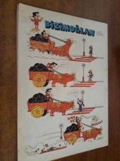 TÜRKİYE İŞ BANKASI İŞ DERGİSİ ŞUBAT 1980 SAYI-162 ARKA KAPAK BİZİMOĞLAN KARİKATÜRÜ - 2