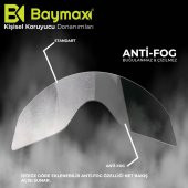 İş Güvenlik Gözlüğü Antifog Buğulanmaz Koruyucu Gözlük Şeffaf - 3