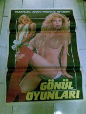 GÖNÜL OYUNLARI EROTİK SİNEMA AFİŞİ - 1
