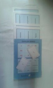 ZAHLEN BINGO ALMANCA 25 kart OYUN KARTLARI - İKİNCİEL - 1