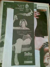 SHELLTOX SİNEK İLACI REKLAMI  1970 LER - 1