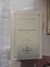 VARLIĞIN YAPISI I LUCRETIUS CARUS(kitap ikinci eldir) - 1