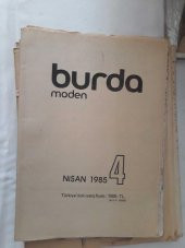 BURDA MODEN 4 NİSAN 1985 TÜRKÇE İZAHLI KİTAPÇIK+PATRONLU (DERGİSİ YOK) - 1