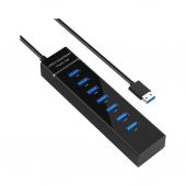DAYTONA A307 7'Lİ USB3.0 SUPER SPEED HUB,5Gbps thumbnail 1