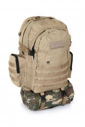 Bej Outdoor Taktik Askeri Dağcı Çanta 75 L - 2
