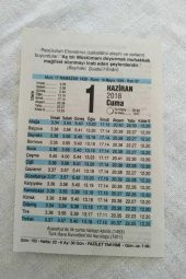 1 haziran 2018 fazilet TAKVİM YAPRAĞI - 1