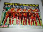 Galatasaray posteri - 2017- 2018 lig şampiyonu 25X35 cm thumbnail 1