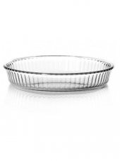 Paşabahçe 59044 Borcam Yuvarlak Tepsi 26 cm 1720 cc - 2