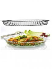 Paşabahçe 59044 Borcam Yuvarlak Tepsi 26 cm 1720 cc - 3