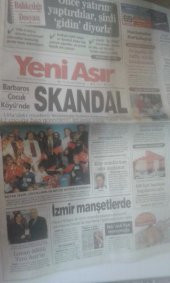 YENİ ASIR 27 OCAK 2005 PERŞEMBE BARBAROS ÇOCUK KÖYÜNDE SKANDAL*FENERBAHÇE 19 EGE TAKIMINI ALIYOR*KSK SALDIRIYOR - 1