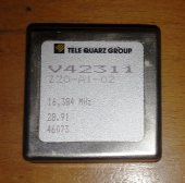 Tele Quarz Group V42311-Z20-A1-02 16,384 MHz Kristal Osilatör thumbnail 2