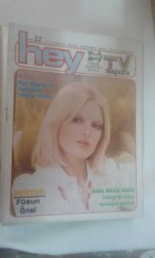 HEY DERGİ sayı 22 yıl 7 / 11 nisan 1977 AJDA PEKKAN*NİLÜFER*KEREM YILMAZER*OSCAR HARRIS*ÜLKÜ AKER*FÜSUN ÖNAL*ANNE MARİE DAVİD*REYMAN ERAY*JOHN MILES*ESENGÜL*MUHAMMED ALİ*NECLA SOYLU*YURDAER DOĞULU - 1