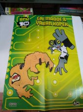 BEN 10   GRİ MADDE & YABAN KÖPEK / YÜZEN ÇENE & PUL KANAT    - CARTOON NETWORK POSTERi 44X60 cm (arkalı önlü) - 1