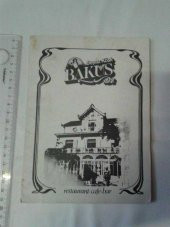 BEYAZ KÖŞK BAKÜS RESTAURANT CAFE BAR FOTOĞRAF KARNESİ (İÇİNDE SİYAHBEYAZ FOTO VAR) - 2
