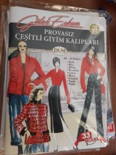 GÜLER ERKAN PROVASIZ ÇEŞİTLİ GİYİM KALIPLARI NO-97 33 MODEL* (DERGİ SIFIR) - 1