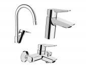 Artema Solid S Lavabo Musluk, Eviye Mutfak ve Banyo Batarya Seti - 1