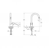 Artema Solid S Lavabo Musluk, Eviye Mutfak ve Banyo Batarya Seti - 6