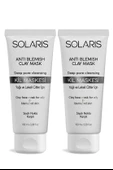 Solaris Kil Maskesi Yağlı ve Lekeli Ciltler İçin 100 ml x 2 Adet - 1