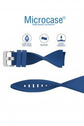 Microcase Haylou Solar LS05 Silikon Kordon Kayış - KY7 Mavi - 2