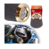 CARUB Hava Filtresi Tuning 2 Aparat Krom Gri - 2