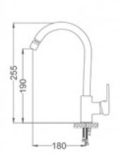 Gms Zirve Siyah Altın Kuğu Eviye Mutfak Bataryası ZRV202 thumbnail 2