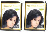 Henna Vals Siyah Renk Saç İçin Hint Kınası 2Li Paket 20 Gr - 1
