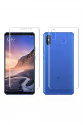 Microcase Xiaomi Mi Max 3 Full Ön Arka Kaplama TPU Soft Koruma Filmi - 1