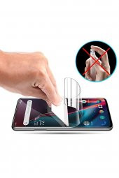 Microcase OnePlus 7T Pro Full Ekran Koruma Curved 3D Pet Film - 4