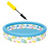 62008 Pompalı Bestway 51009 Desenli Çocuk Havuzu 122x25 cm - 1