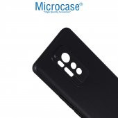 Microcase Tecno Phantom X Matte Serisi Silikon TPU Kılıf - Siyah - 4