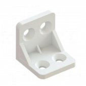 (10 ADET) Mobilya Dolap Köşe Bağlantı Sabitleme L Gönye 28x28x28 mm Beyaz (10 ADET) - 3