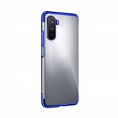 Microcase Huawei Mate 40 Lite Plating Series Soft Silikon Kılıf - Mavi - 1