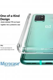 Microcase OnePlus 8T İnce 0.2 mm Soft Silikon Kılıf Şeffaf - 3