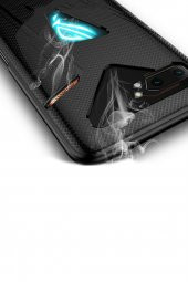 Microcase Asus ROG Phone 2 Gamepad Silikon Kılıf - Mavi thumbnail 2